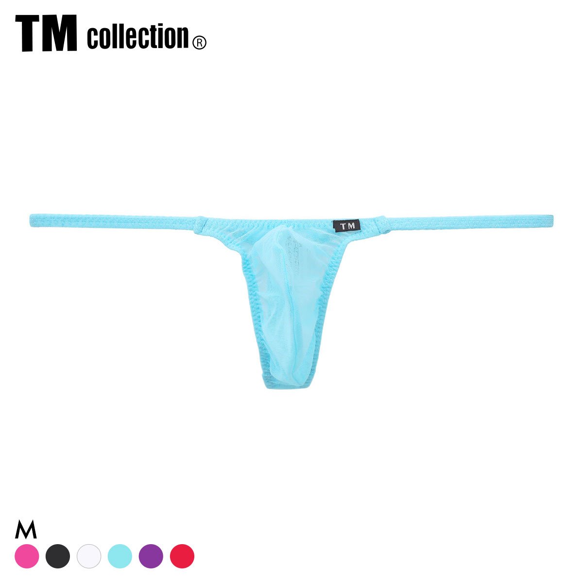 ティーエム コレクション Powernet side string bulge Tバック メンズ TM collection(SX-サックス-M)