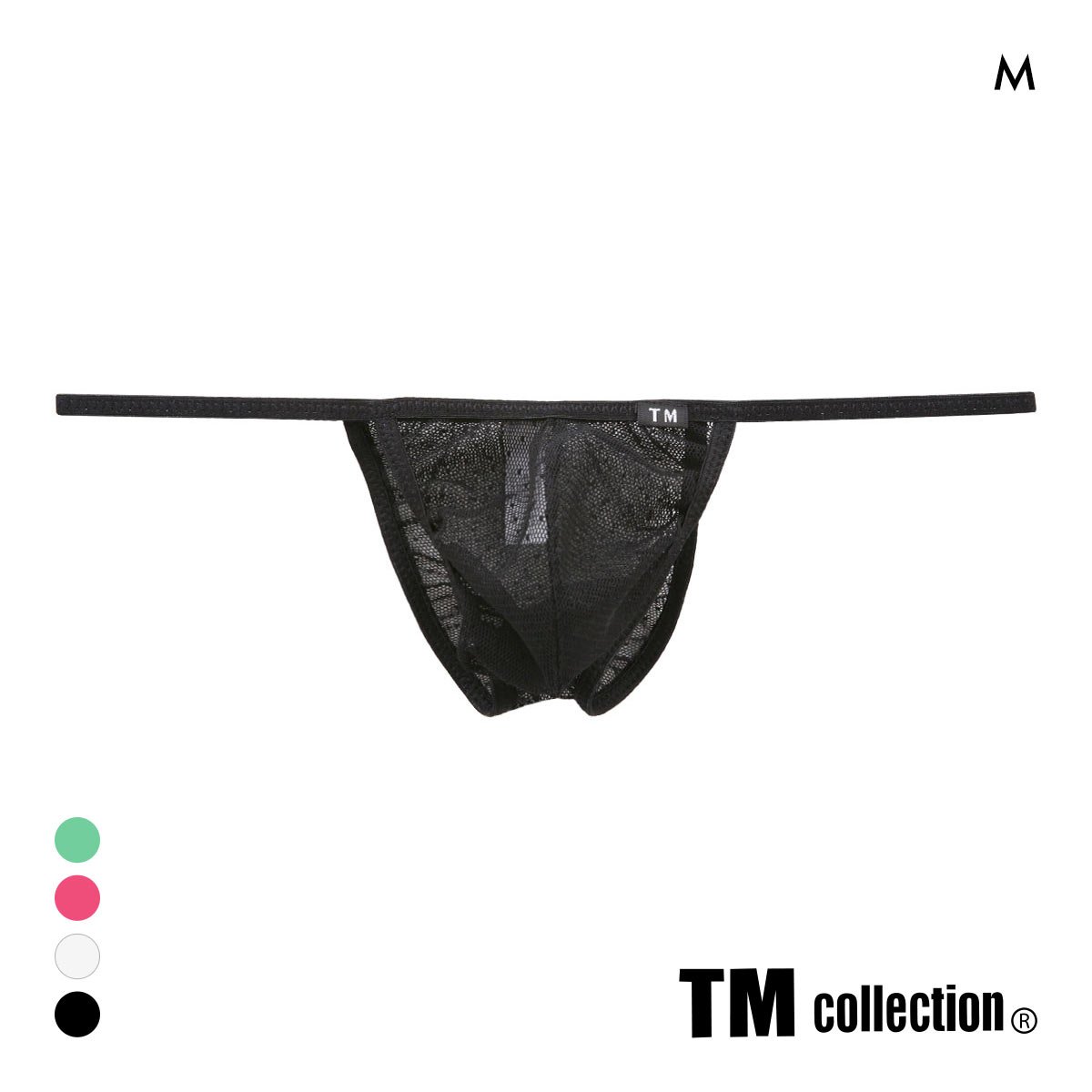 ティーエム コレクション ドットチュール マイクロトリム ハーフバック ビキニ TM collection(BK-ブラック-M)