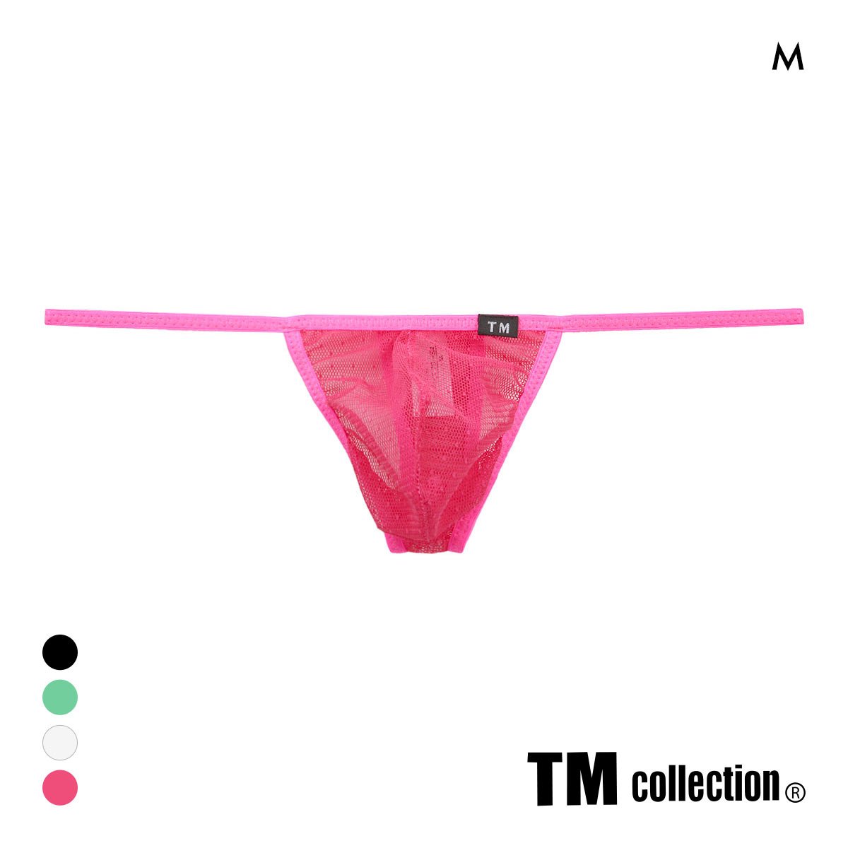 ティーエム コレクション ドットチュール マイクロトリム Tバック TM collection(PI-ピンク-M)
