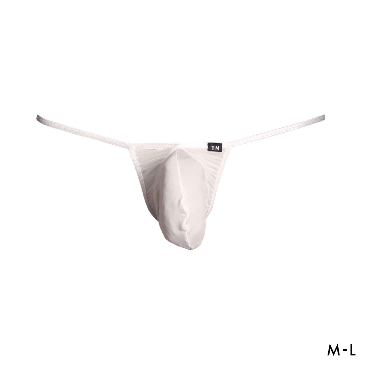 ティーエム コレクション STRIKESKIN ラグビーボール TB STAGE2 Tバック ビキニ メンズ TM collection 日本製(WH-ホワイト-M)