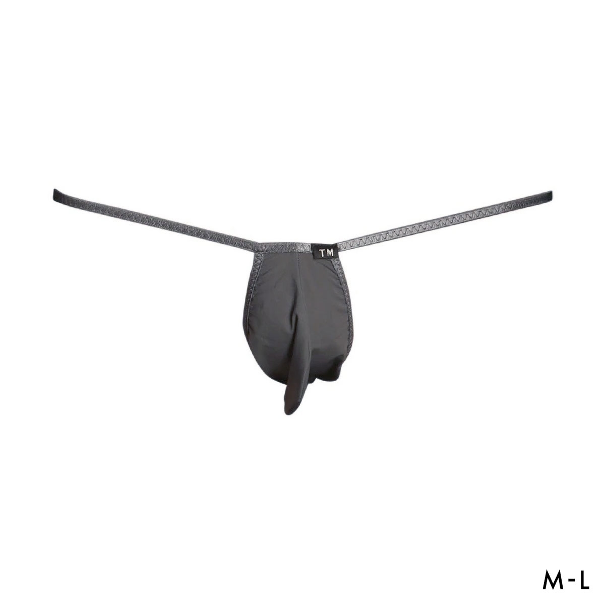 ティーエム コレクション さらっと2way マイクロ もっこり TB Tバック ビキニ メンズ TM collection 日本製(GY-グレー-M)