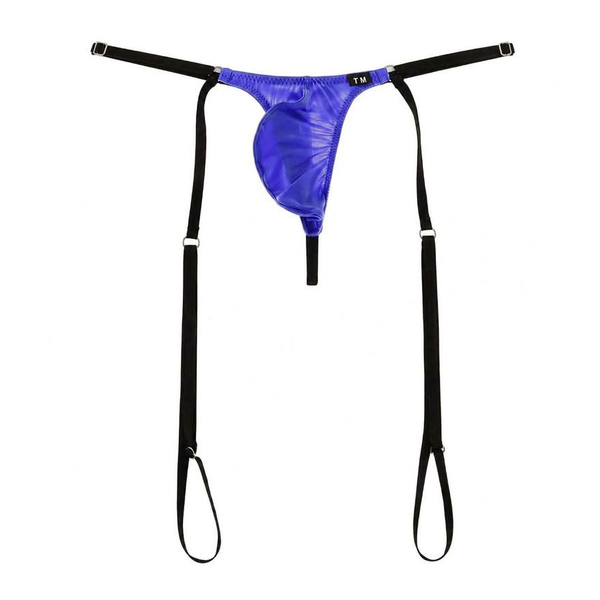ティーエム コレクション STRIKESKIN harness G-string Gストリング メンズ TM Collection 日本製(BU-ブルー-M)