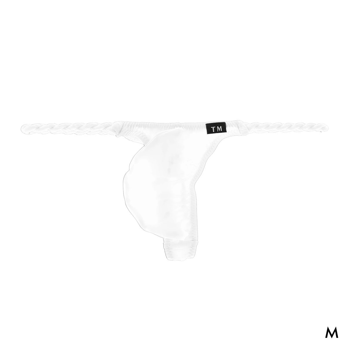 ティーエム コレクション STRIKESKIN ねじり TB Tバック ビキニ メンズ TM collection(WH-ホワイト-M)