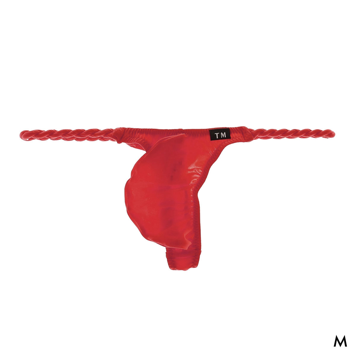 ティーエム コレクション STRIKESKIN ねじり TB Tバック ビキニ メンズ TM collection(RE-レッド-M)