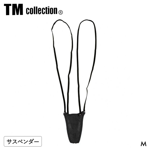 ティーエム コレクション STRIKESKIN micro ring Suspenders TB サスペンダーTバック メンズ TM collection 日本製