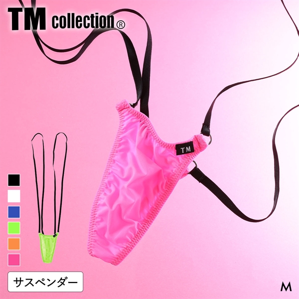 ティーエム コレクション STRIKESKIN micro ring Suspenders TB サスペンダーTバック メンズ TM collection 日本製