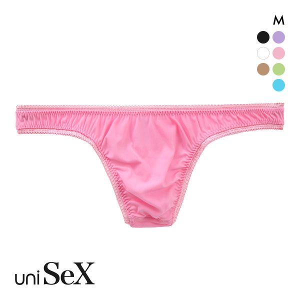 ユニセックス uniSeX GMF ローライズ Tバック ビキニ ショーツ 男女兼用 ジェンダーレス 日本製