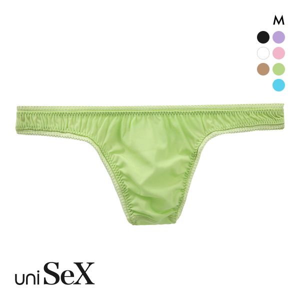 ユニセックス uniSeX GMF ローライズ Tバック ビキニ ショーツ 男女兼用 ジェンダーレス 日本製