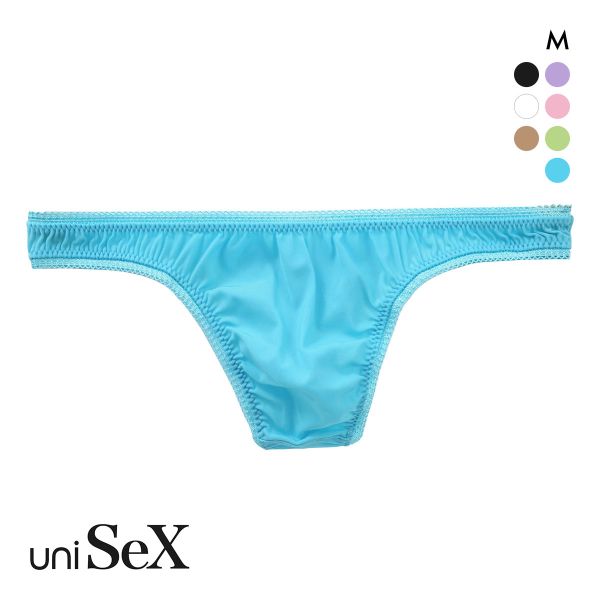 ユニセックス uniSeX GMF ローライズ Tバック ビキニ ショーツ 男女兼用 ジェンダーレス 日本製