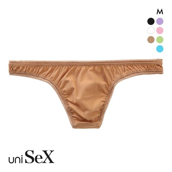 ユニセックス uniSeX GMF ローライズ Tバック ビキニ ショーツ 男女兼用 ジェンダーレス 日本製