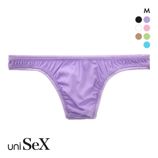 ユニセックス uniSeX GMF ローライズ Tバック ビキニ ショーツ 男女兼用 ジェンダーレス 日本製