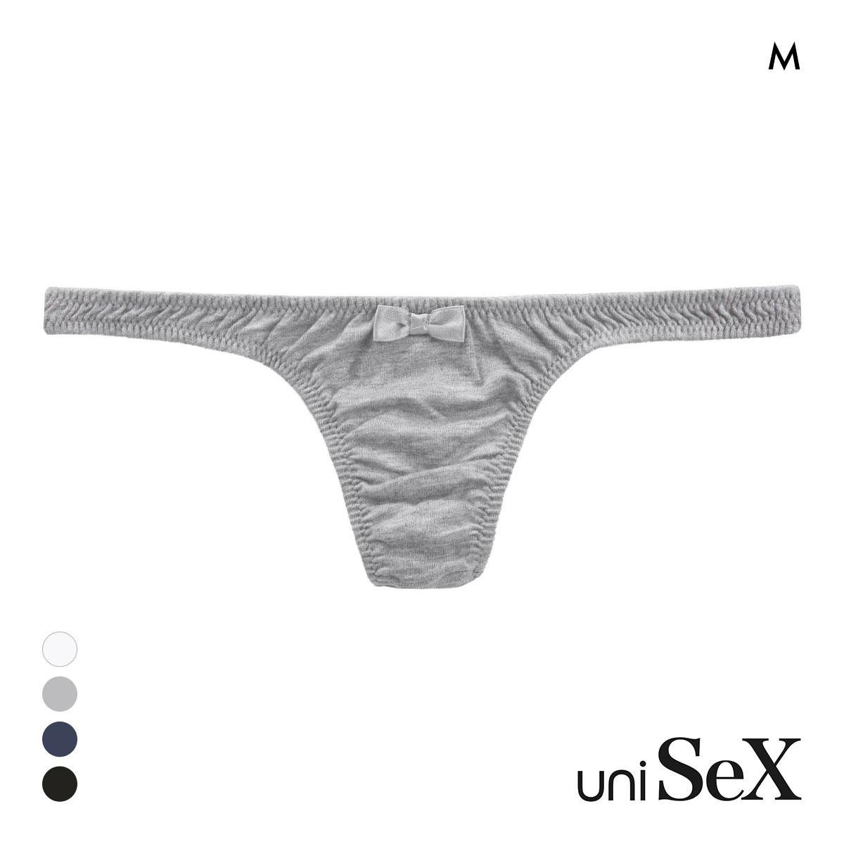 ユニセックス PLAY UNISEX Lyocell low-rise Tバック M ビキニ ジェンダーレス TM(HGY-杢グレー-M)