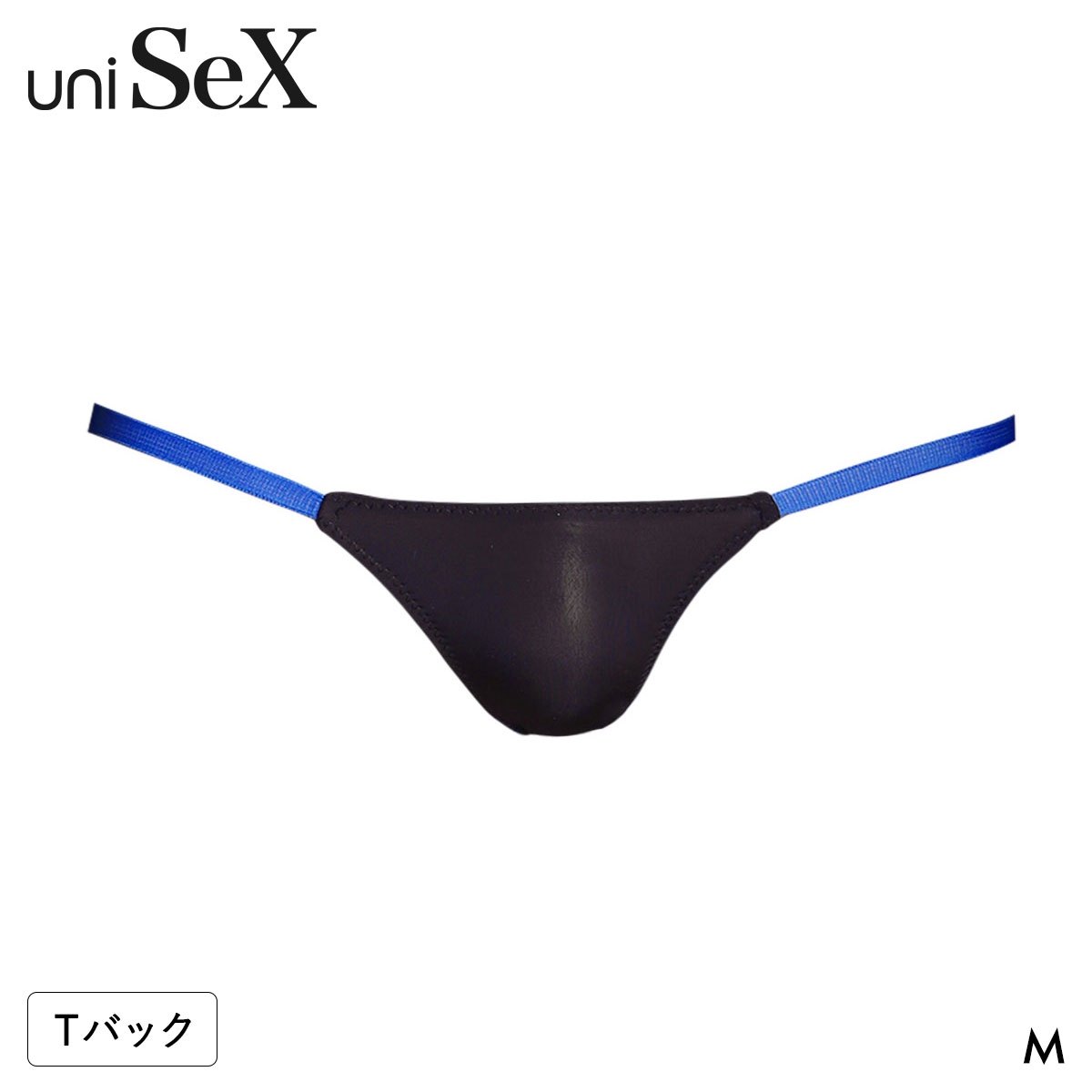 ティーエム コレクション UNISEX side string TB 2tone Tバック ユニセックス(BK-ブラック-M)