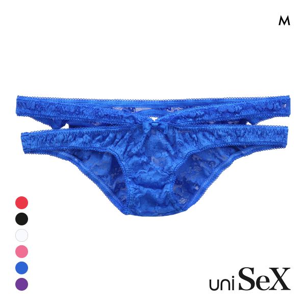 ユニセックス PLAY LACE OPEN HIPショーツ ビキニ ジェンダーレス ユニセックス 男女兼用 TM