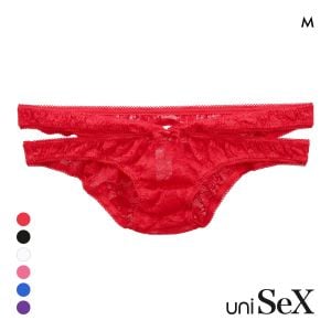 ユニセックス PLAY LACE OPEN HIPショーツ ビキニ ジェンダーレス ユニセックス 男女兼用 TM