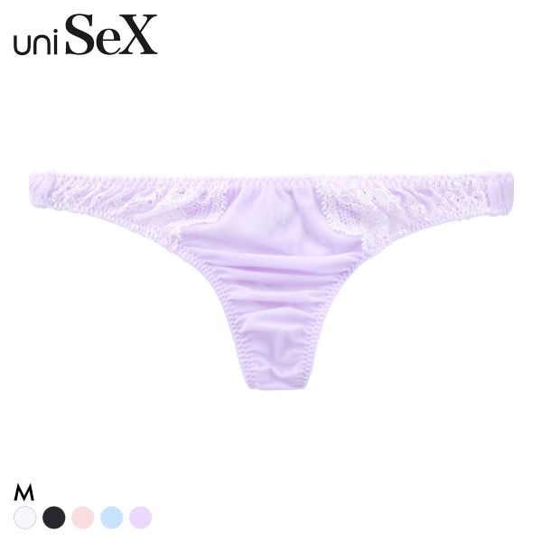 ユニセックス NewT2M2 lace cute TB Tバック ショーツ ジェンダーレス 男女兼用 TM uniSeX