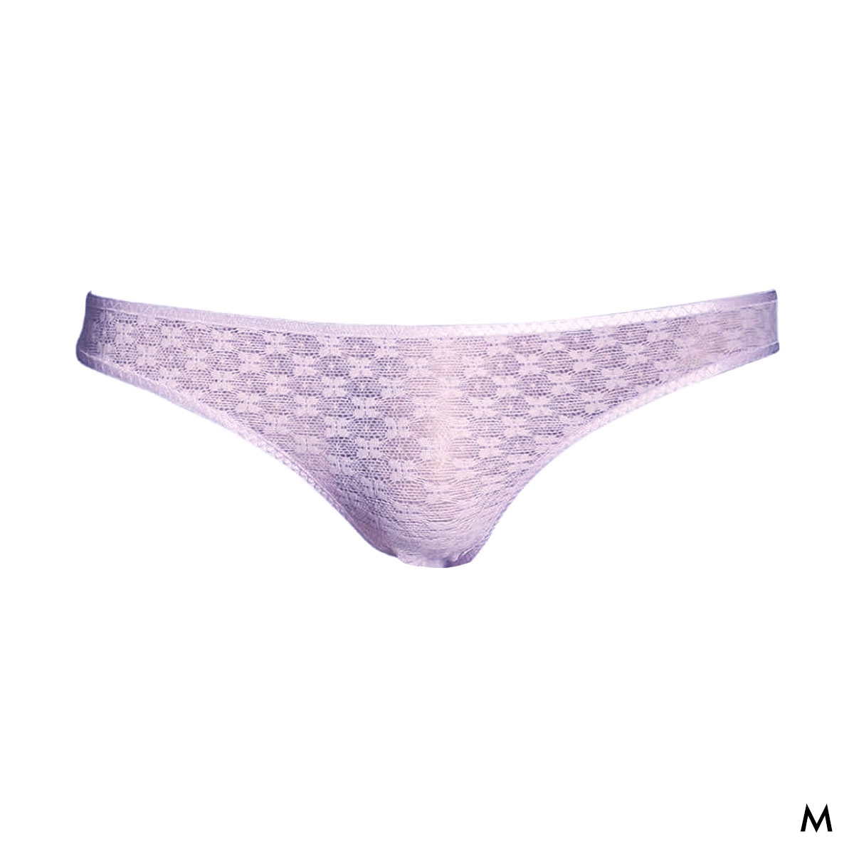 ユニセックス UNISEX 総レース バックオープン HB ハーフバック ショーツ ジェンダーレス 男女兼用 TM uniSeX 日本製(PU-パープル-M)