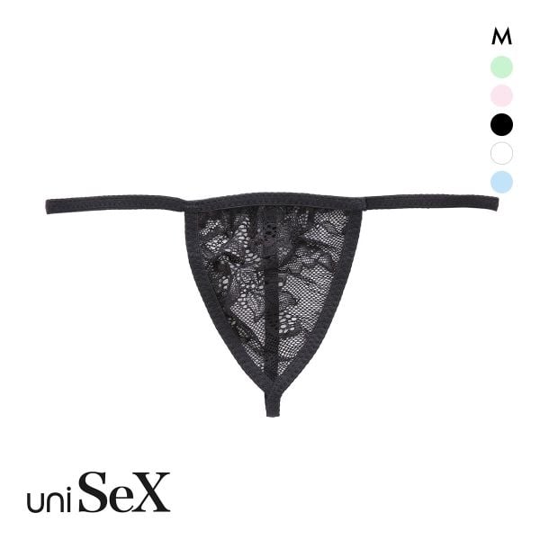 ユニセックス レース マイクロトリム 極小 G-STRING Tバック　ジェンダーレス 男女兼用 TM uniSeX