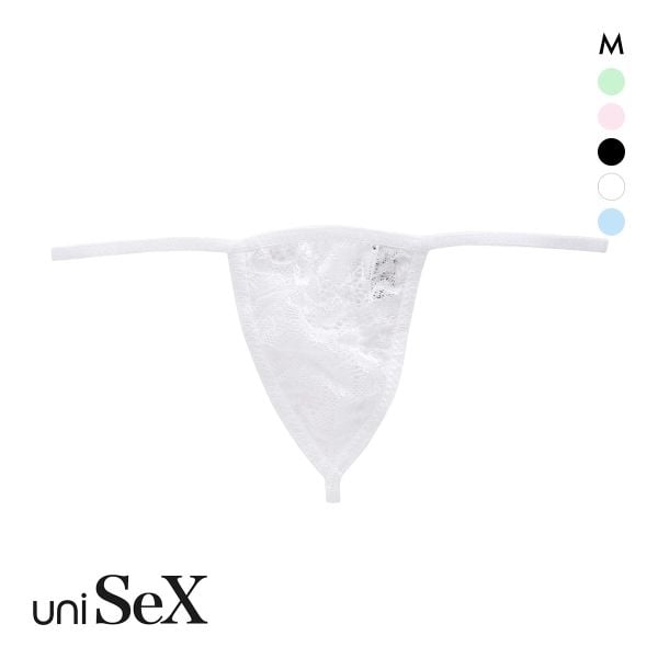 ユニセックス レース マイクロトリム 極小 G-STRING Tバック　ジェンダーレス 男女兼用 TM uniSeX