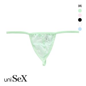ユニセックス レース マイクロトリム 極小 G-STRING Tバック　ジェンダーレス 男女兼用 TM uniSeX