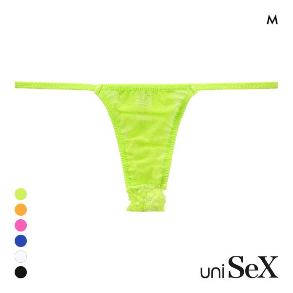 ユニセックス UNISEX Powernet back lace Tバック ジェンダーレス 男女兼用 TM uniSeX