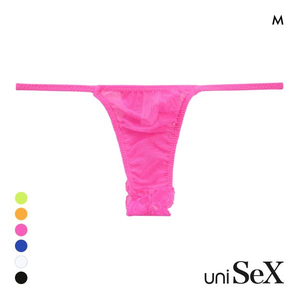 ユニセックス UNISEX Powernet back lace Tバック ジェンダーレス 男女兼用 TM uniSeX