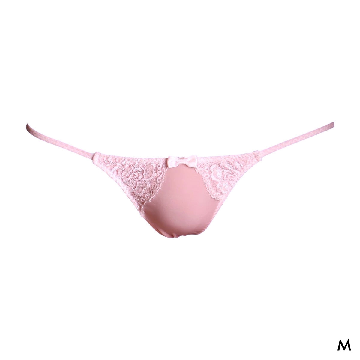 ユニセックス UNISEX NewT2M2 x Lace Cute HB ハーフバック ショーツ ジェンダーレス 男女兼用 TM uniSeX 日本製(PI-ピンク-M)