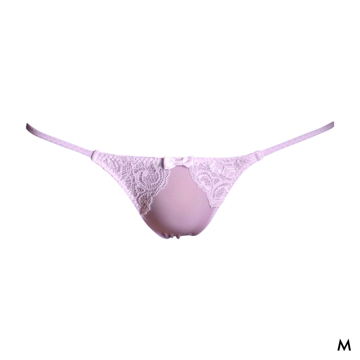 ユニセックス UNISEX NewT2M2 x Lace Cute HB ハーフバック ショーツ ジェンダーレス 男女兼用 TM uniSeX 日本製(PU-パープル-M)