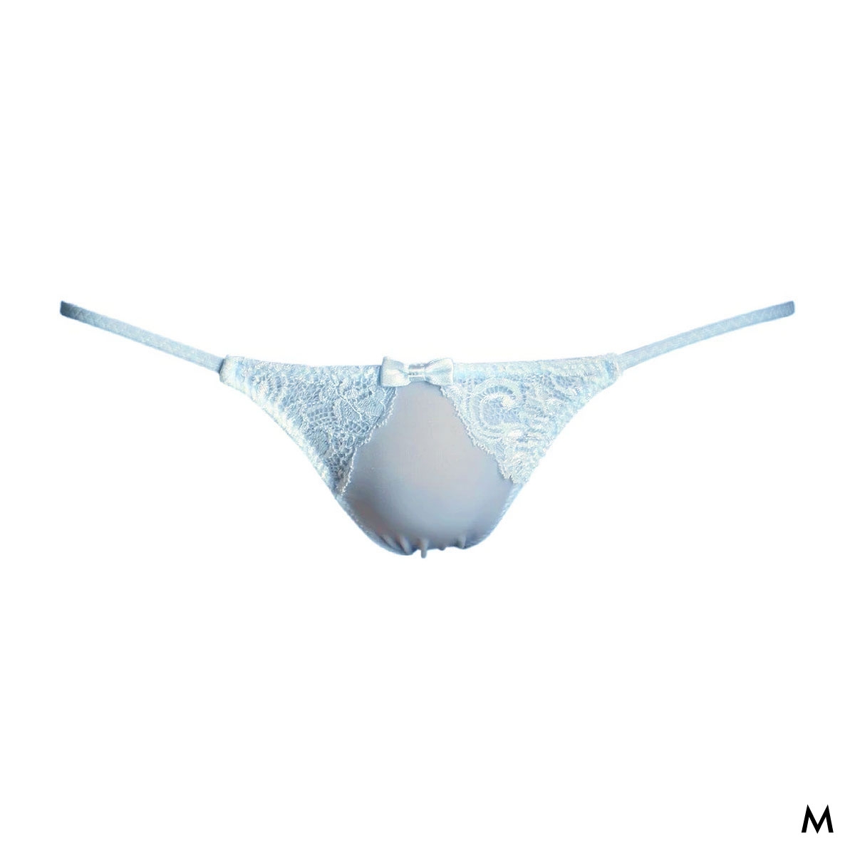 ユニセックス UNISEX NewT2M2 x Lace Cute HB ハーフバック ショーツ ジェンダーレス 男女兼用 TM uniSeX 日本製(SX-サックス-M)