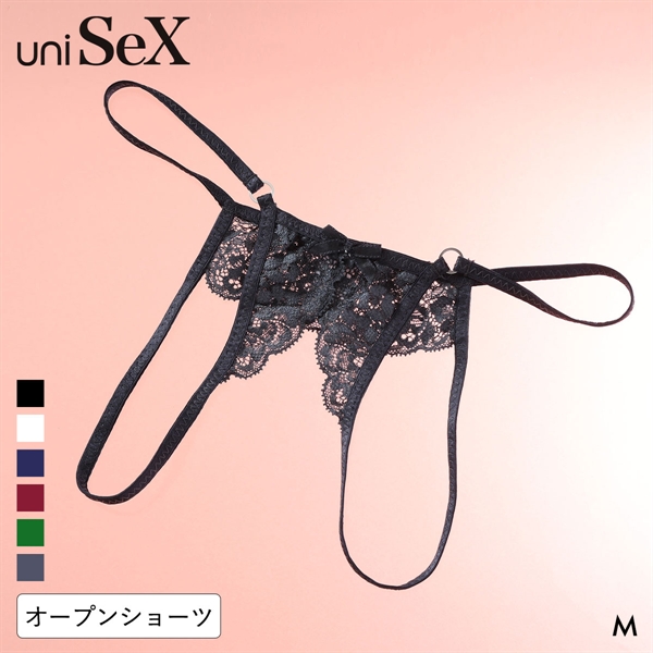 ティーエム コレクション UNISEX Lace sexy open Lingerie ユニセックス