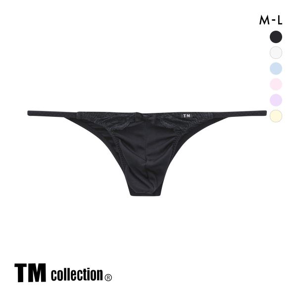 ティーエム コレクション SNewT2M2 x Lace cute ハーフバック HB M L 透け 前閉じ メンズ ビキニ セクシー