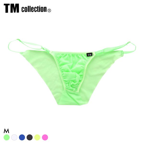 ティーエム コレクション GMF サイドストラップ ノンライン ハーフバック ビキニ メンズ TM collection