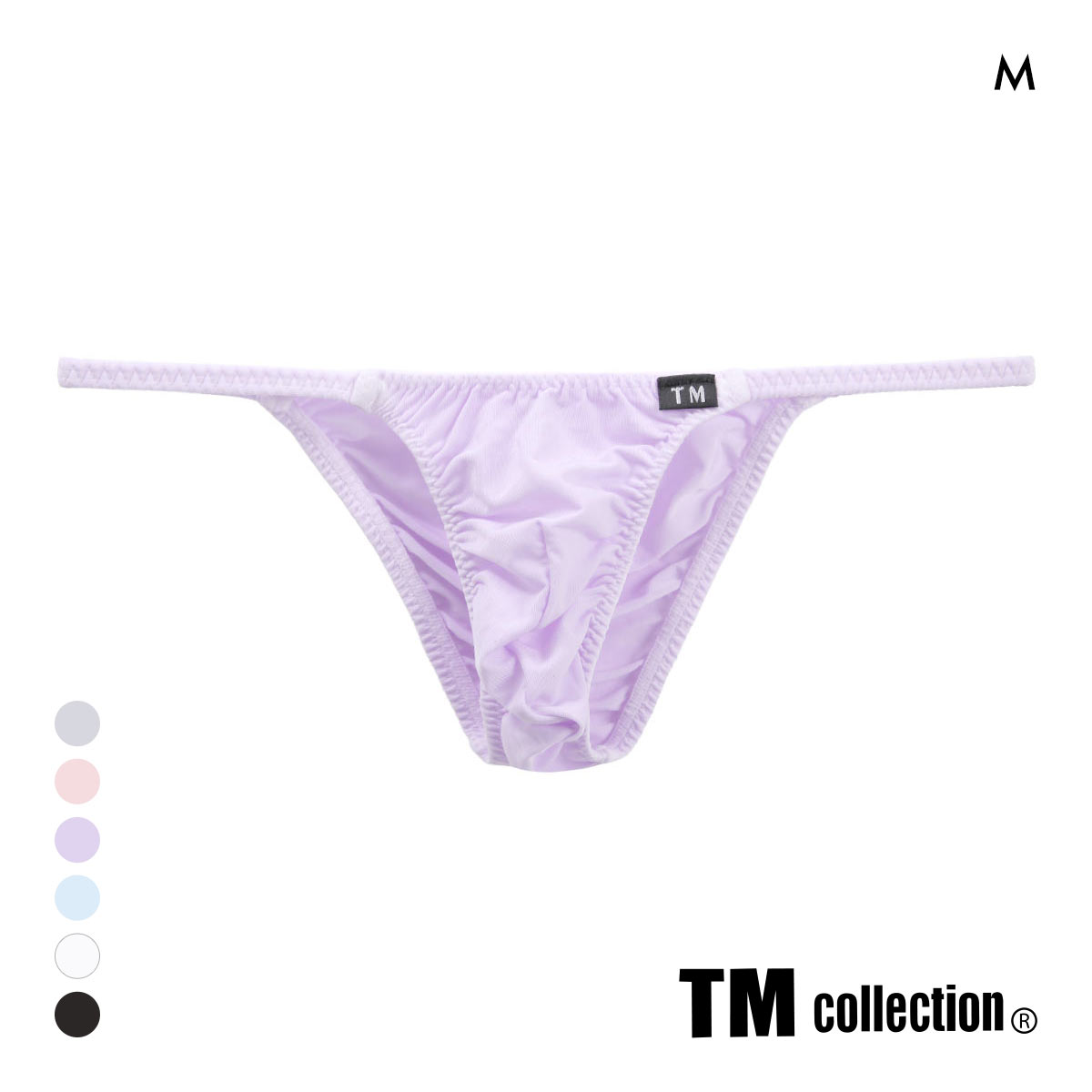 ティーエム コレクション SPヌメ2WAY side string ハーフバック TM collection(PU-パープル-M)