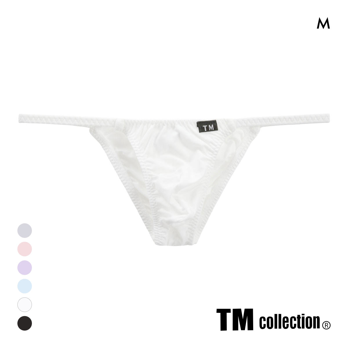 ティーエム コレクション SPヌメ2WAY side string ハーフバック TM collection(WH-ホワイト-M)