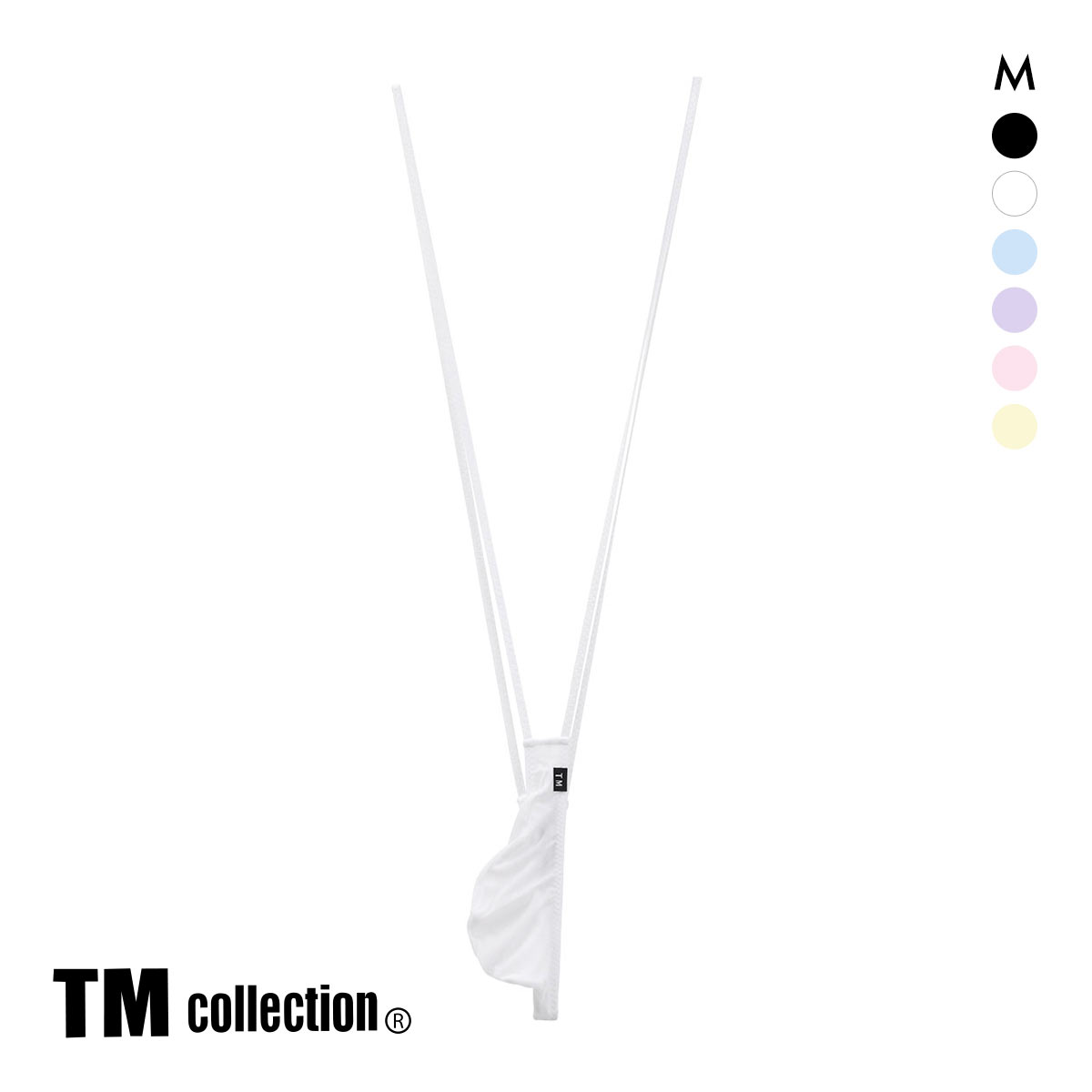 ティーエム コレクション T2M2 もっこりとっくり サスペンダー TB M セクシー メンズ 前とじ TM collection(WH-ホワイト-M)