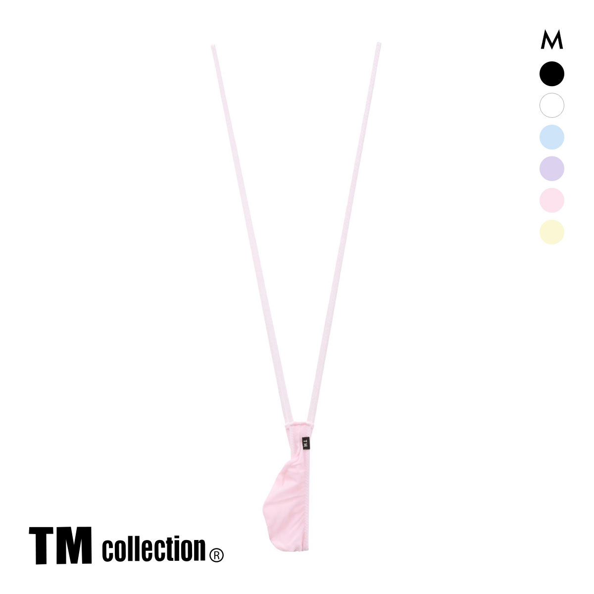 ティーエム コレクション T2M2 もっこりとっくり サスペンダー TB M セクシー メンズ 前とじ TM collection(PI-ピンク-M)