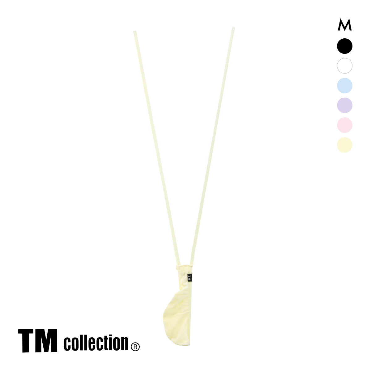ティーエム コレクション T2M2 もっこりとっくり サスペンダー TB M セクシー メンズ 前とじ TM collection(YE-イエロー-M)