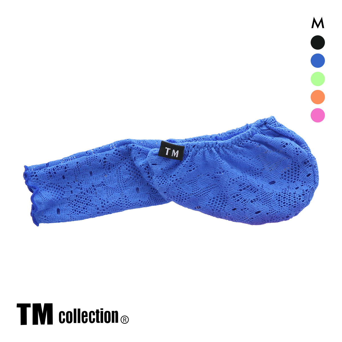 ティーエム コレクション Soft woolly lace 一角玉袋 メンズ TM collection(BU-ブルー-M)