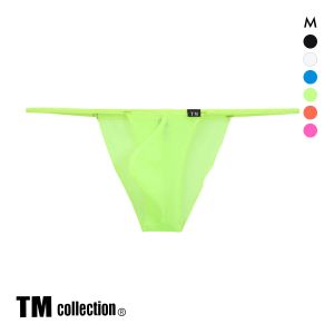 ティーエム コレクション Power net メロー ハーフバック M L LL 透け メンズ ビキニ セクシー 前閉じ