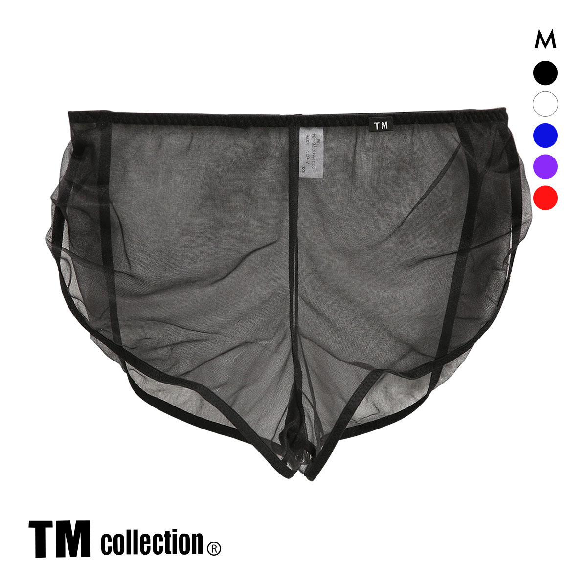 ティーエム コレクション Sparkhalf ランニング ボクサー ML 透け メンズ 前閉じ TM collection