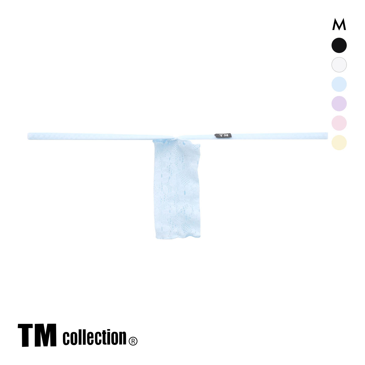 ティーエム コレクション Soft woolly lace Pole Decoration M セクシー メンズ 前とじ TM collection(SX-サックス-M)