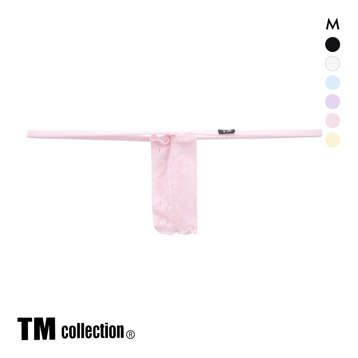 ティーエム コレクション Soft woolly lace Pole Decoration M セクシー メンズ 前とじ TM collection(PI-ピンク-M)