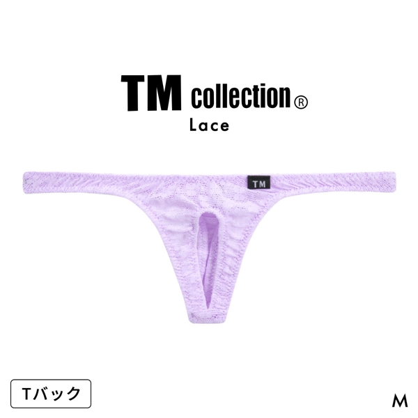 ティーエム コレクション レース フロントオープン Tバック セクシー メンズ TM collection