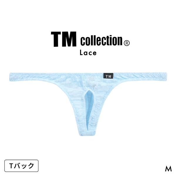 ティーエム コレクション レース フロントオープン Tバック セクシー メンズ TM collection