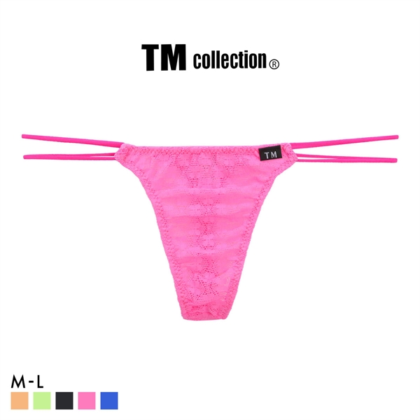 ティーエム コレクション Soft woolly lace ダブルループ TB Tバック メンズ TM collection 日本製