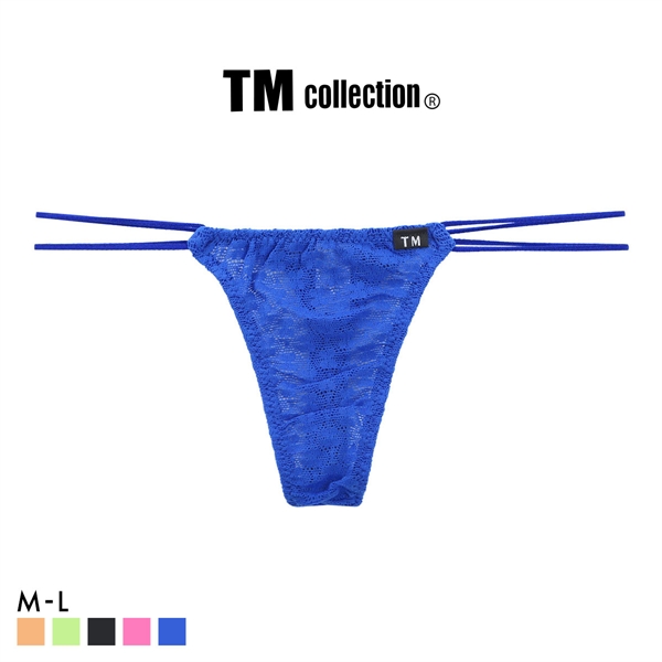 ティーエム コレクション Soft woolly lace ダブルループ TB Tバック メンズ TM collection 日本製