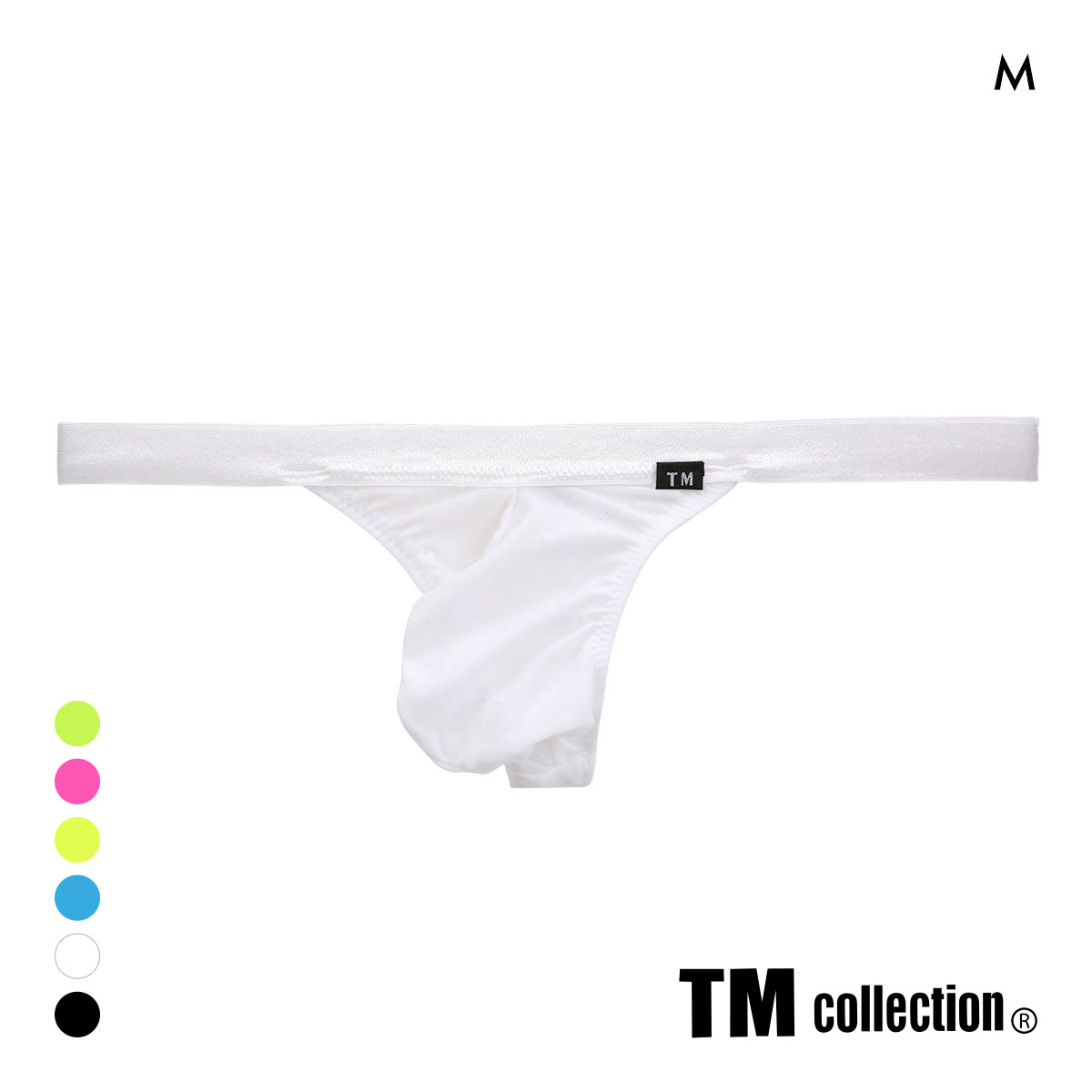 ティーエム コレクション NewT2M2 Sporty TB Bikini Tバック TM collection(WH-ホワイト-M)