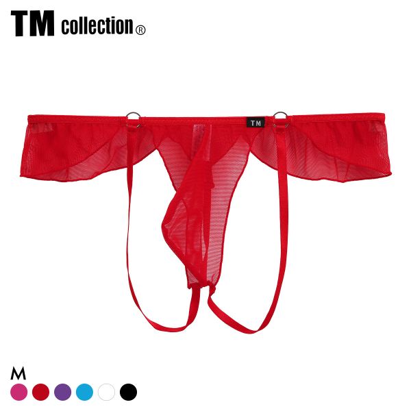 ティーエム コレクション Powernet×ストラップ バイク風 G-STRING TM collection