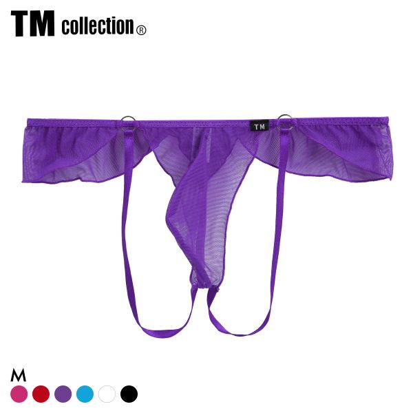 ティーエム コレクション Powernet×ストラップ バイク風 G-STRING TM collection
