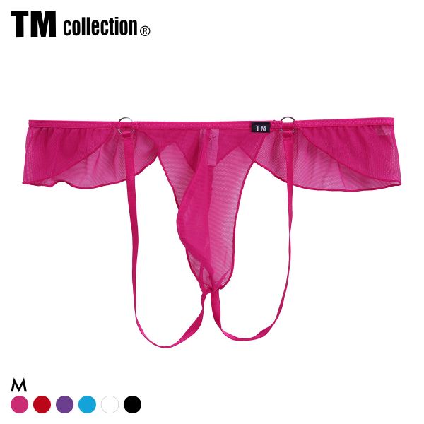 ティーエム コレクション Powernet×ストラップ バイク風 G-STRING TM collection